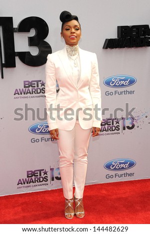 LOS ANGELES - JUN 30: Janelle Monae at the 2013 BET Awards at Nokia Theater L.A. Live on June 30, 2013 in Los Angeles, California
