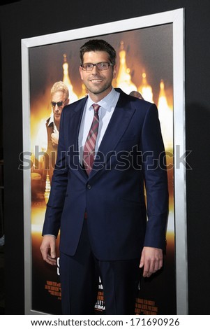 LOS ANGELES - JAN 15: Adam Cozad at the premiere of Paramount Pictures\' \'Jack Ryan: Shadow Recruit\' at TCL Chinese Theater on January 15, 2014 in Los Angeles, CA