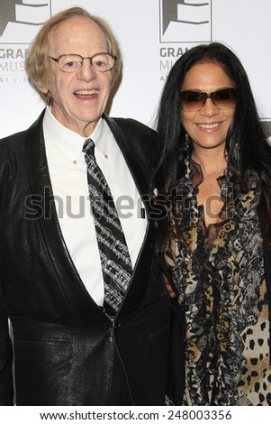 LOS ANGELES - JAN 28: Sheila E, Ken Kragen at the 30th Anniversary of \'We Are The World\' at The GRAMMY Museum on January 28, 2015 in Los Angeles, California