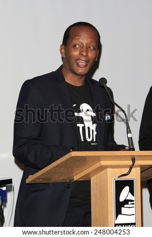 LOS ANGELES - JAN 28: Eric Kabera at the 30th Anniversary of \'We Are The World\' at The GRAMMY Museum on January 28, 2015 in Los Angeles, California