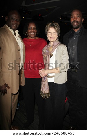 LOS ANGELES - JAN 28: Wale Jimoh, Marcia Thomas, Dr Tamela Hultman, Ntare Guma Mbaho, Mwine at the 30th Anniversary of \'We Are The World\' at The GRAMMY Museum on January 28, 2015 in Los Angeles, CA