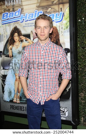 LOS ANGELES - FEB 10: Jason Dolley at the screening of the Disney Channel Original Movie \'Bad Hair Day\' at the Frank G Wells Theater on February 10, 2015 in Burbank, CA