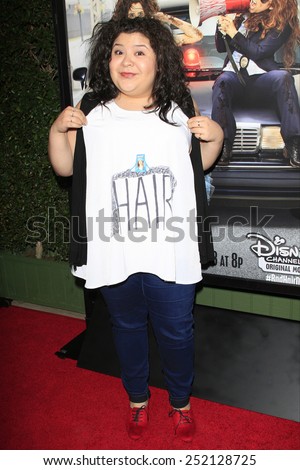 LOS ANGELES - FEB 10: Raini Rodriguez at the screening of the Disney Channel Original Movie \'Bad Hair Day\' at the Frank G Wells Theater on February 10, 2015 in Burbank, CA