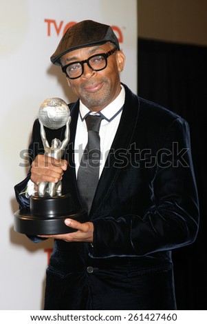 LOS ANGELES - FEB 6:  Spike Lee at the 46th NAACP Image Awards Press Room at a Pasadena Convention Center on February 6, 2015 in Pasadena, CA