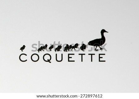 LOS ANGELES - FEB 20:  Coquette Productions emblem, Coquette Productions, a production company created by David Arquette, Courteney Cox - \