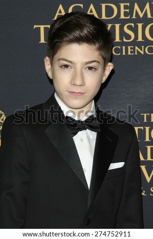 LOS ANGELES - APR 24: Mason Cook at The 42nd Daytime Creative Arts Emmy Awards Gala at the Universal Hilton Hotel on April 24, 2015 in Los Angeles, California