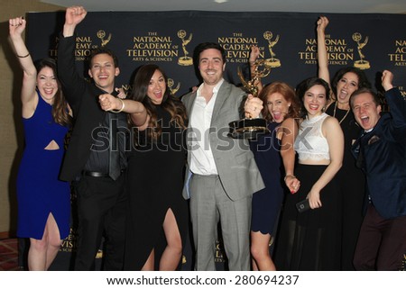 LOS ANGELES - APR 24: Outstanding New Approaches, Ellen Degeneres show at The 42nd Daytime Creative Arts Emmy Awards Gala at the Universal Hilton Hotel on April 24, 2015 in Los Angeles, California