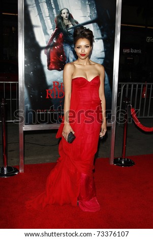 LOS ANGELES - MARCH 7: Katerina Graham arrives at the premiere of \'Red Riding Hood\' on March 7, 2011 at the Grauman\'s Chinese Theater in Los Angeles, California.