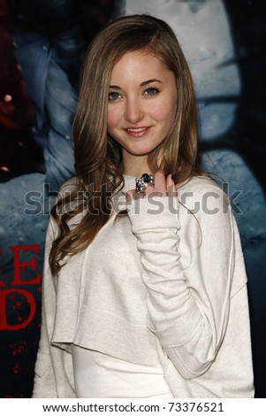 LOS ANGELES - MARCH 7: Rachel Fox arrives at the Premiere of \'Red Riding Hood\' on March 7, 2011 at the Grauman\'s Chinese Theater in Los Angeles, California.