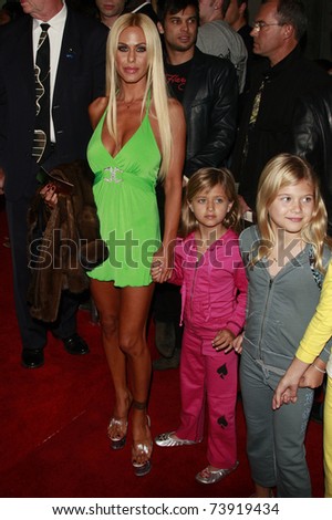 LOS ANGELES - MAY 23:  Shauna Sand arrives at Christian Audigier\'s 50th birthday party on May 23, 2008 in Los Angeles, California.
