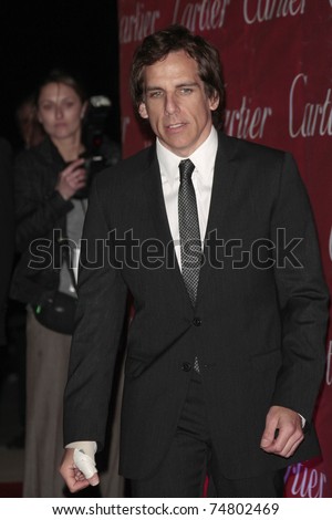 PALM SPRINGS - Jan 6:  Ben Stiller attends the 20th Palm Springs Film Festival Gala on January 6, 2009 in Palm Springs, California.
