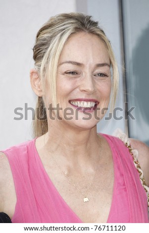 LOS ANGELES - MAY 6:  Sharon Stone at a ceremony where Jane Morgan is honored with a star on the Hollywood Walk of Fame in Los Angeles, CA on May 6, 2011.