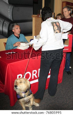 PASADENA - NOV 27: Cesar Millan at a book signing for his book \'Cesar\'s Way\' held at the Borders bookstore in Pasadena, CA on November 27, 2007.