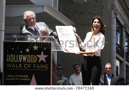 LOS ANGELES - JUN 2: Shania Twain at a ceremony where Shania Twain gets honored with a star on the Hollywood Walk of Fame in Los Angeles, California on June 2, 2011.