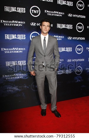 LOS ANGELES - JUN 13: Drew Roy at the premiere of TNT\'s \'Falling Skies\' held at the Pacific Design Center on June 13, 2011 in Los Angeles, California.