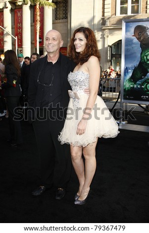 LOS ANGELES - JUN 15: Martin Campbell, Sol Romero at the premiere of Warner Bros. Pictures\' \'Green Lantern\' held at Grauman\'s Chinese Theatre in Los Angeles,CA on June 15, 2011.