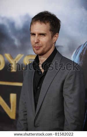 LOS ANGELES - JUL 23: Sam Rockwell at the \'Cowboys & Aliens\' world premiere at the Civic Theater in San Diego, California on July 23, 2011