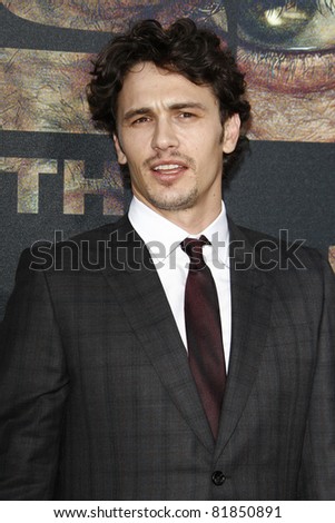 LOS ANGELES, CA - JUL 28: James Franco at the Premiere of \'Rise of the Planet of the Apes\' at Grauman\'s Chinese Theatre on July 28, 2011 in Los Angeles, California