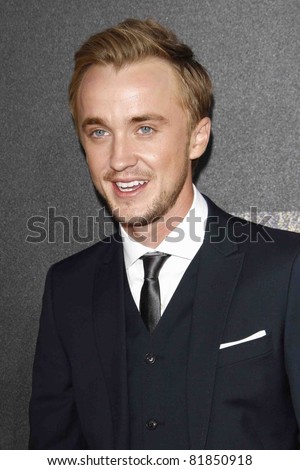 LOS ANGELES, CA - JUL 28: Tom Felton at the Premiere of \'Rise of the Planet of the Apes\' at Grauman\'s Chinese Theatre on July 28, 2011 in Los Angeles, California