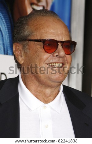 LOS ANGELES, CA - DEC 13: Jack Nicholson at the world premiere of \'How Do You Know\' held at the Regency Village Theater on December 13, 2010 in Los Angeles, California