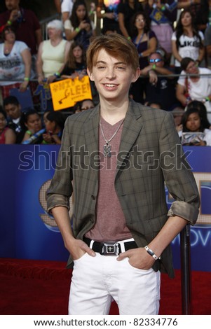 LOS ANGELES - AUG 6: Dylan Riley Snyder at the premiere of Twentieth Century Fox\'s \'Glee The 3D Concert Movie\' held at the Regency Village Theater on August 6, 2011 in Los Angeles, California