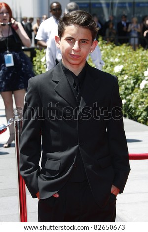 stock photo LOS ANGELES AUG 21 Moises Arias at the 62nd Primetime 