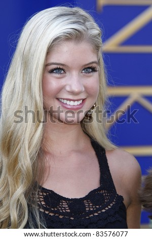 LOS ANGELES - AUG 27: Alexandra (Allie) DeBerry at the premiere of Walt Disney Studios\' \'The Lion King 3D\' on August 27, 2011 in Los Angeles, California