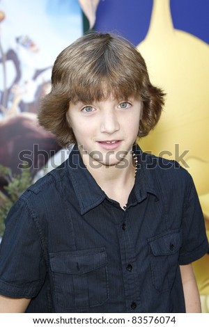 LOS ANGELES - AUG 27: Jake Short at the premiere of Walt Disney Studios\' \'The Lion King 3D\' on August 27, 2011 in Los Angeles, California