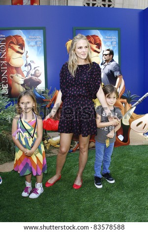 LOS ANGELES - AUG 27: Monet Mazur at the premiere of Walt Disney Studios\' \'The Lion King 3D\' on August 27, 2011 in Los Angeles, California