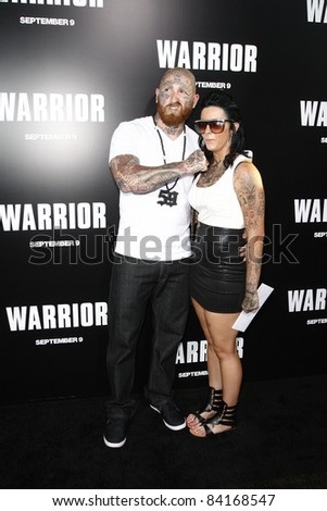 LOS ANGELES - SEP 6: Ron \'RJ\' Messenger at the world premiere of \'Warrior\' on September 6, 2011 in Los Angeles, California
