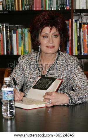 LOS ANGELES - FEB 19: Sharon Osbourne at a book signing for \'Ordinary People: Our Story\' at Barnes and Noble at the Grove on February 19, 2004 in Los Angeles, California.