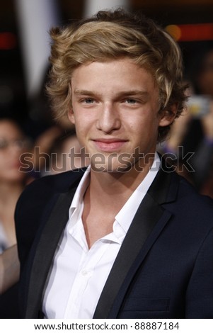 LOS ANGELES - NOV 14: Cody Simpson at the World Premiere of \'The Twilight Saga: Breaking Dawn Part 1\' held at Nokia Theater L.A. Live on November 14, 2011 in Los Angeles, California