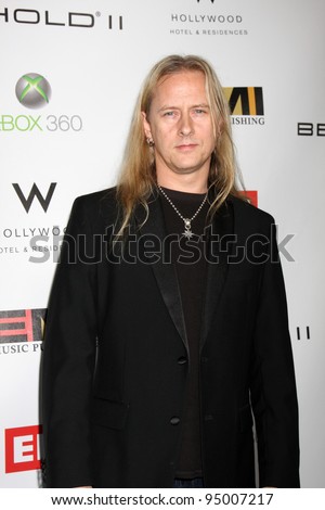 LOS ANGELES, CA - FEB 13: JERRY CANTRELL of Alice in Chains at the EMI GRAMMY After-Party at Milk Studios on February 13, 2011 in Los Angeles, California