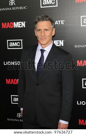 LOS ANGELES, CA - MAR 14: Christopher Stanley at AMC\'s special screening of \'Mad Men\' season 5 held at ArcLight Cinemas Cinerama Dome on March 14, 2012 in Los Angeles, California