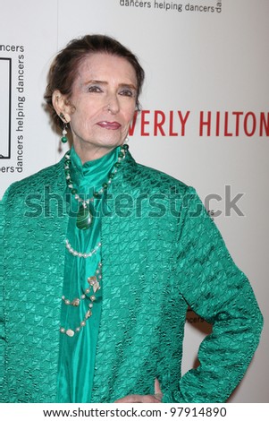 LOS ANGELES - MAR 18:  Margaret O\'Brien arrives at the Professional Dancer\'s Society Gypsy Awards at the Beverly Hilton Hotel on March 18, 2012 in Los Angeles, CA