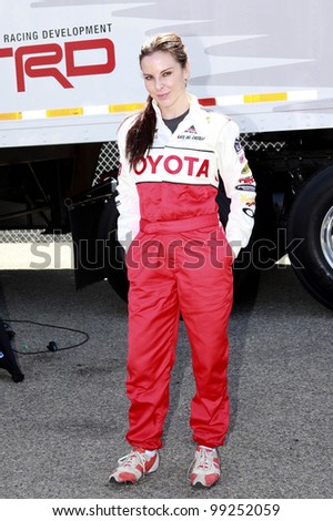 LONG BEACH, CA - APR 3: Kate Del Castillo at the 36th Annual 2012 Toyota Pro/Celebrity Race - Press Practice Day on April 3, 2012 in Long Beach, California