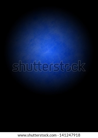 Blue orb glow ethereal background texture.