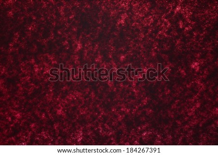 close up of purple felt sheet