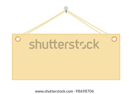 Hanging Notice