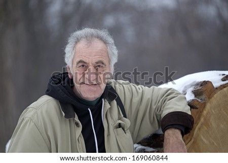 portrait of an old italian man