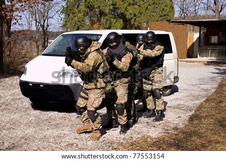 training of special police units