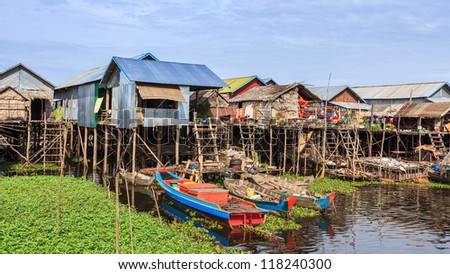 The local port in community asia culture