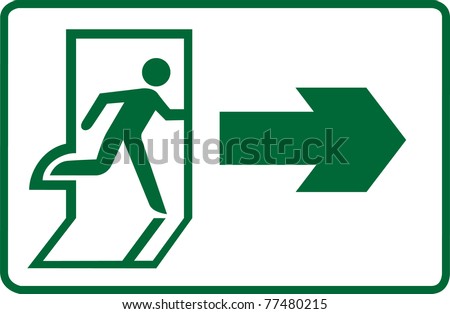 fire exit symbol