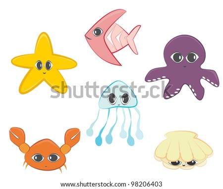 Kawaii Sea Animals