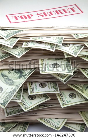 legal documents of dollar bills