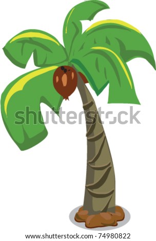 cartoon coconut