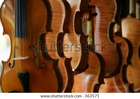violin maker\'s studio. He\'s eighty three and still making instruments