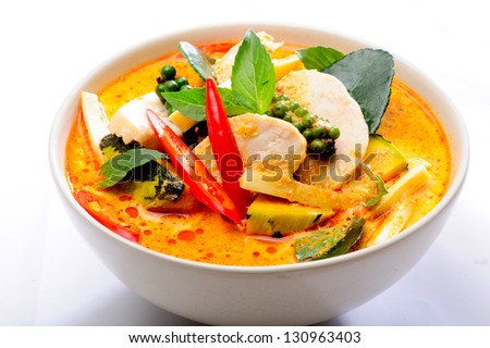 Thai Green Curry With Chicken