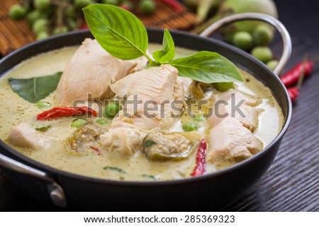 Green Chicken Curry,Thai cuisine
