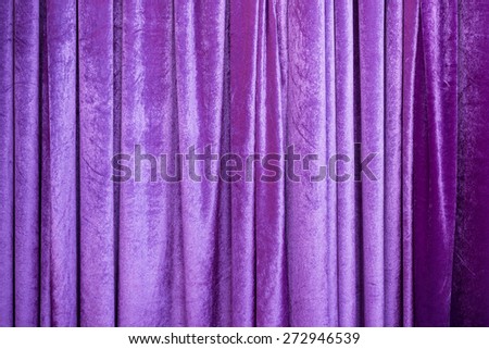 Purple or Violet Curtain Background